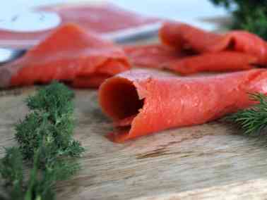 Salmon sajvaje ahumado